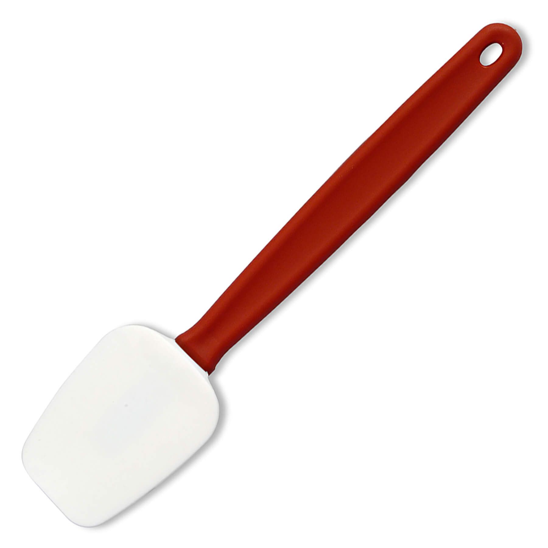 Red Handle Blank - White Spoon